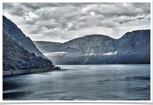 Hardevanger fjord.